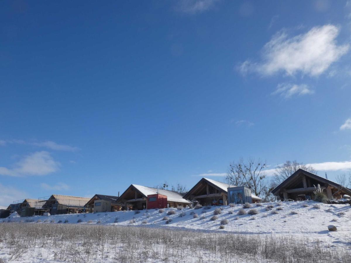 Naturstammhaus Tollensesee Groß Nemerow Exteriör bild