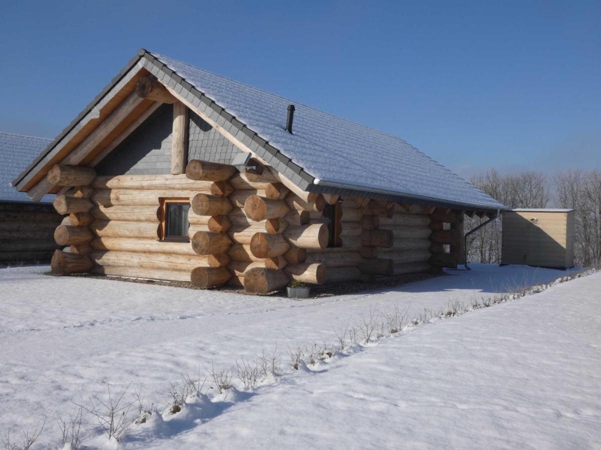 Naturstammhaus Tollensesee Groß Nemerow Exteriör bild